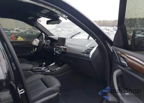 2022 BMW X3 Sdrive30I from USA, damaged, VIN 5UX43DP07N9K82533